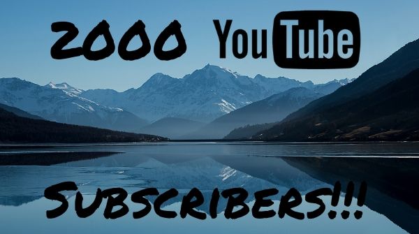 Nomadic In Nature 2000 YouTube Subscribers